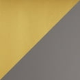 thumbnail image 7 of Fuji Contemporary Counter Stool in Gold with Grey Faux Leather by LumiSource - Set of 2, 7 of 7