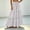 Pink, variant on Women Polka Dot Midi Skirt Large Ruffle Hem Tie Waist A Line Flowy Casual Skirt with Drawstring for Daily Wear Red XL(XL)