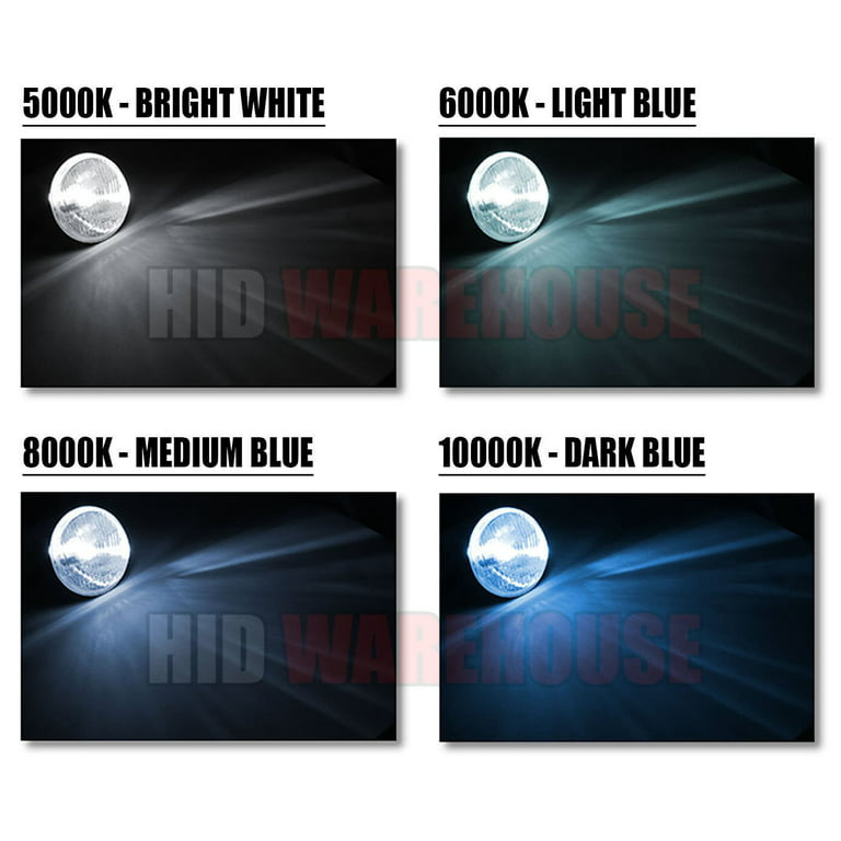 2X 55W D1S D3S HID Xenon Car Headlight Bulbs & Ballast 6000K 8000K 10000K  12000K