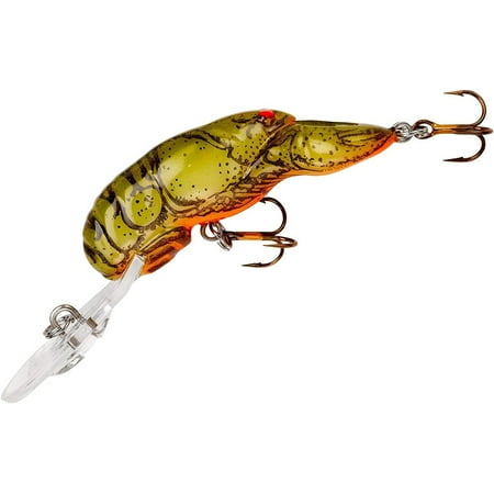 UPC: 0020554015671 | Rebel Deep Teeny Wee Crawfish Fishing Lure Hard bait Stream 1 1/2 in 1/9 oz