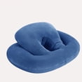thumbnail image 3 of Almohada para dormir Strade Fareast Limited con orificio de ventilación azul, 3 of 8