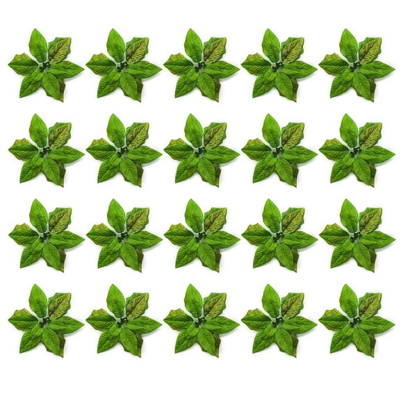 Christmas Flowers Christmas Tree Decorations Fabric Simulation Flowers