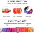 thumbnail image 4 of REQO Bracelets Réglables Compatibles avec Fitbit Versa 3/Versa 4/Sense/Sense 2 pour Femmes, Bracelet Extensible Confortable Élastique pour Montre Intelligente Bracelet en Tissu Doux, 4 of 7