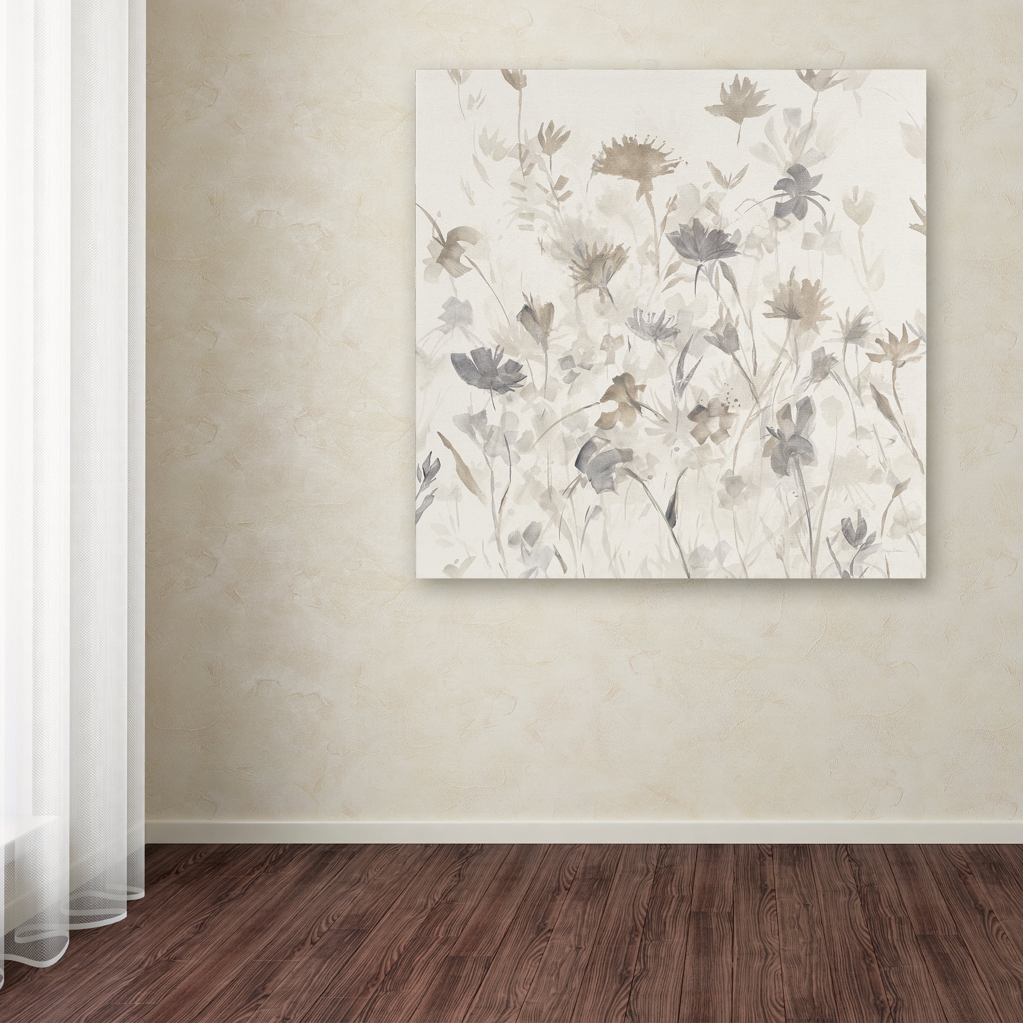 Trademark Fine Art "Garden Shadows III" Canvas Art by Avery Tillmon