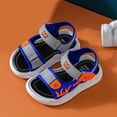 thumbnail image 2 of TOWED22 Kids Hiking Sport Sandals with Back Strap Adjustable Athletic Orthopedic Walking Sandals for Boys Girls(Blue,11), 2 of 5