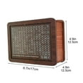 thumbnail image 3 of Cash Target & Numbers Wooden Money Savings Box with 2Pcs Marker, Suitable for Cash Saver or Gift for Friend, 3 of 6