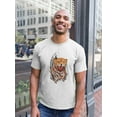 thumbnail image 2 of Jaguar Claws Tearing Fabric Tee Men's -Image by Shutterstock, 2 of 4