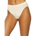 thumbnail image 3 of Felina Women's Organic Cotton Stretch Hi Cut Panty 5-Pack Underwear, 3 of 4