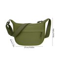 thumbnail image 3 of Ikohbadg Crossbody Bags for Women Men Sling Bag Cross Body Backpack for Woman Gifts for Women Birthday Unique, Army Green, 3 of 7