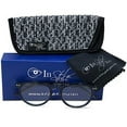 thumbnail image 3 of In Style Eyes Flexible Readers, Super Comfortable Lightweight Reading Glasses Shiny Clear +4.00, 3 of 8