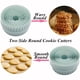 thumbnail image 4 of Cateissary Molde cortador de galletas de forma redonda para cupcakes de 8 piezas, moldes de herramientas para Fondant reutilizables de caras, Herramientas y accesorios para hornear, 4 of 6