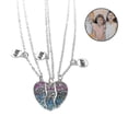 thumbnail image 1 of 26-27 1 Set / 3 Pcs Chunky Jewelry Necklace And Bracelet Set For Girls Little Kids, 1 of 5