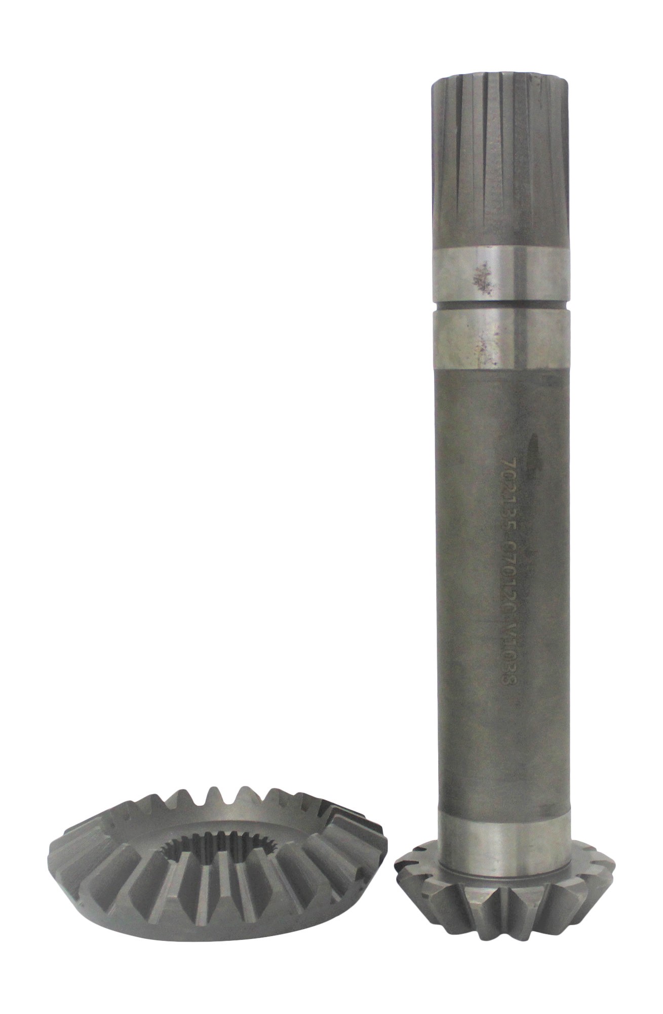 Gearbox Shaft and Pinion Ring Gear Compatible With John Deere MX5 MX6 Replaces DE19106