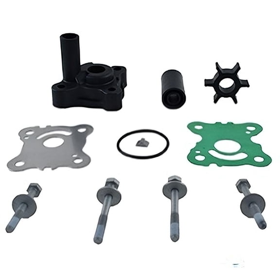 Complete Water Pump Kit Compatible with 2002-2013 Honda 8 9.9 15 20 HP 4-Stroke Outboard Motor 06193-ZY1-020 06193-ZY1-030 20HP 19210 90752 19215 19213 19232 91301 BF15D BF20D 2003 2006