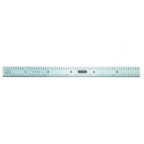 General 6 in. L X 15/32 in. W Steel Precision Rule Metric