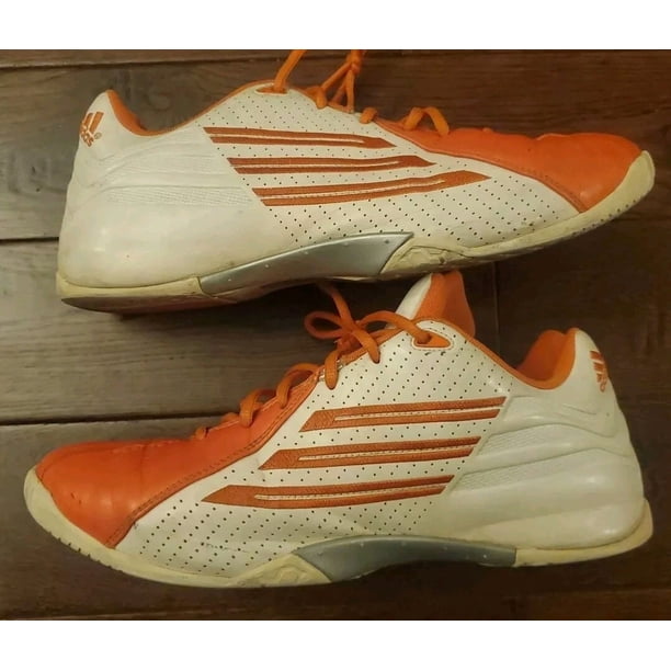 HARD TO FIND 2004 Ad-id-as SCORCH ORANGE/WHITE SHOES MEN'S SIZE US11.5