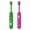 Red Green, variant on 2 Pack Kids Toothbrush, 0.12mm Perfluorinated Bristles for Cavity Prevention, High-Density Soft Bristle Head, Deep Cleaning Gum Protection with Non-Slip Design, Includes DIY Fun Stickers