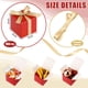 thumbnail image 2 of Papel Jutom Mini de Favor Boxes, 100 unidades, extra pequeño, color rojo caramelo, 2 of 6