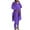Purple, variant on ITSUN Plus Size Women's 2 Piece Sweatsuits Outfits Casual Spring Summer Long Sleeve Round Neck Blouses Workout Yoga Gym Clothes Sets Orange L