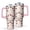 Halloween Ghost Bat, variant on 40 Oz Tumbler with Handle,Tumbler with Lid,Double Wall Insulated Cup Stainless Steel Travel Mug,Water Bottle for Iced Tea,Coffee,Cold Beverages,Halloween Ghost Bat Pink Pattern