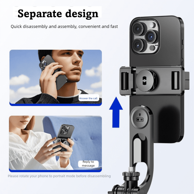 6-in-1 Selfie Tripod with Dual Fill Lights & Wireless Remote Portable Adjustable Phone Holder for Mobile Phone Camera Travel Camera Detachable Bluetooth Remote Travel Creation Tripod Stand