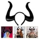 thumbnail image 3 of FELTECHELECTR Diadema con cuernos de diablo para cosplay, accesorio para disfraz de diablo de Halloween, 3 of 5