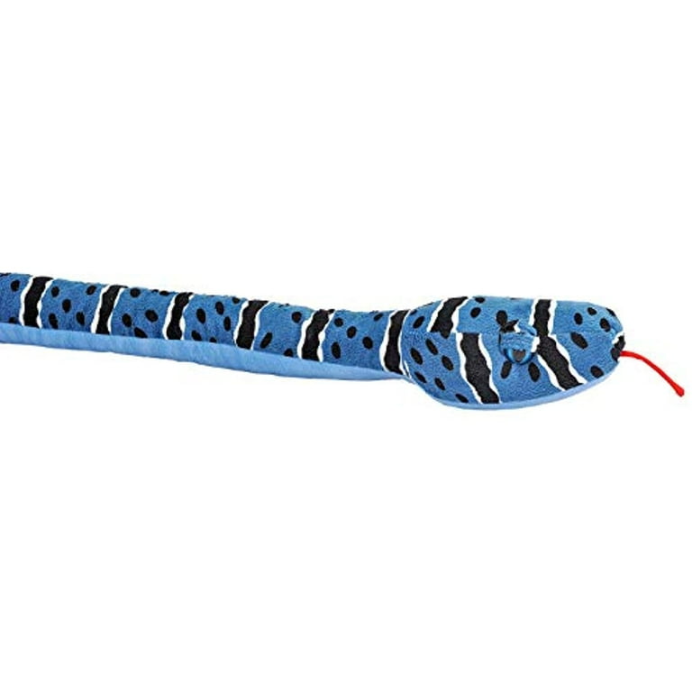 Wild Republic Snakes – Vipère Rhinocéros écologique, Animal En Peluche, 137,2 Cm, Remplissage Avec Bouteilles D'eau Recyclées, Respectueux De L'environnement