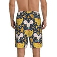 thumbnail image 4 of Lsque Mouse Cheese Mens Sleep Pajama Shorts,Short Pajama Pants, Cotton Ultra-Soft Knit-Medium, 4 of 9