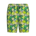 thumbnail image 4 of Fotbe Cartoon Koala Bear and Leaf Pajama Shorts for Men, Men's Pajama Bottoms, Sleepwear,Short Pajama Pants-4X-Large, 4 of 9