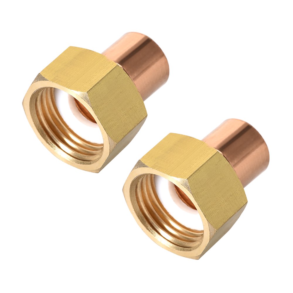 G1/2 Lead Free Copper Union Fitting with Sweat Solder Joint to Male Thread Connect for Use 12
