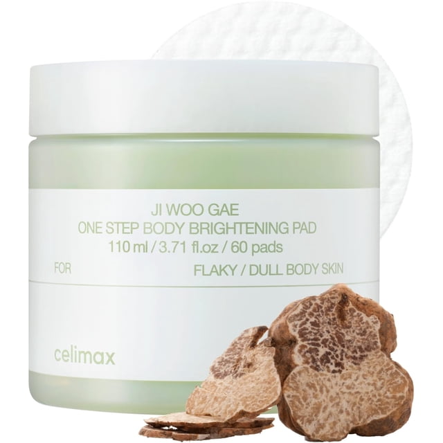Body Brightening Pad celimax One Step con té verde 110 ml