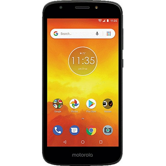 Verizon Wireless Motorola e5 Go 16GB Prepaid Smartphone, Black