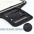 thumbnail image 4 of Njjex (1-Pack) Water Resistant Running Armband Case for Apple iPhone XR, 11 12 Pro Max, XS Max, SE 2020,5S 6 7 8 Plus to 6.7" w/Adjustable Elastic Band & Key Holder Slots for Running, Walking, Hiking, 4 of 10