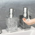 thumbnail image 1 of Xihbxyly Dispensador de Jabón Espumoso, Botella Rellenable con Bomba, Transparente para Baño o Cocina, Plástico Duradero, Multiusos para Jabón, Loción, Gel de Ducha y Decoración de Oficina, Tamaño 15, 1 of 7