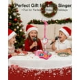 thumbnail image 6 of Star Microphone with Stand, All in One Microphone Toy Built-In Colorful Lights, Echo Effects, Adjustable Height Karaoke Microphones Machine,Great Holiday Birthday Gift, 6 of 9