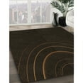 thumbnail image 3 of Ahgly Company Machine Washable Indoor Rectangle Transitional Night Black Area Rugs, 8' x 12', 3 of 7