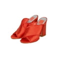 thumbnail image 5 of New Women Dolce Vita Henry Satin Open Toe Cross Strap Block Heel Sandal, 5 of 5