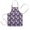 Purple French Bulldog, variant on Pug Dog Kids Aprons for Girls and Boys,Adjustable Neck Strap Toddler Aprons for Kids Cooking Baking