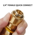 thumbnail image 2 of Roastove 1/4"RV Propane Quick Connect Y Splitter Adapter, Propane Tank 2 Way Splitter, for RV Trailer and Quick Connect Propane, 2 of 7
