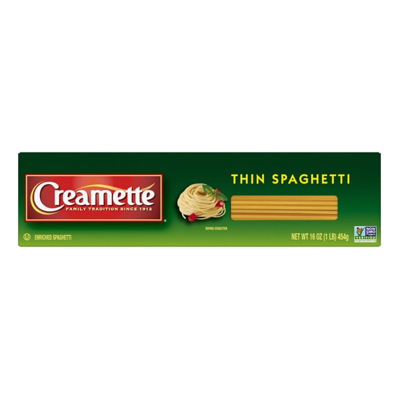Creamette Thin Spaghetti Pasta, 16-Ounce Box