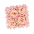 thumbnail image 1 of Fondo de fotografía de Panel de flores artificiales, decoración romántica para el Día de San Valentín, arreglos florales para decoración para , Rosa Rosa, 1 of 8