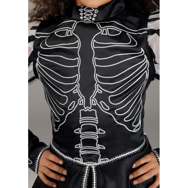 Kid's Skeleton Princess Costume