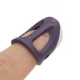 thumbnail image 3 of Tebru Thimble Purple Large Breathable Stitch Sewing Quilting Silicone Thimble Finger Protector,Sewing Thimble,Silicone Thimble, 3 of 8