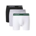 thumbnail image 1 of Boxers Lacoste Cotton Stretch 3-Pack Negro XL, 1 of 6