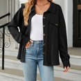 thumbnail image 2 of HAPIMO Discount Sweater Cardigans for Women Casual Comfy Girls Fall Fashion Tops Womens Open Front Knitted Outwear Striped Colorblock Loose Jacket Long Sleeve Black L, 2 of 7
