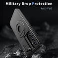 thumbnail image 2 of compatible Samsung Galaxy S22+ 5G Camshield MagSafe Ring Holder Armor Phone Case Cheap and fine, 2 of 5