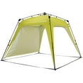 thumbnail image 1 of Lumaland Instant Outdoor Canopy Tent with 1 Sidewall, Green, 8x8x6 ft, 1 of 5