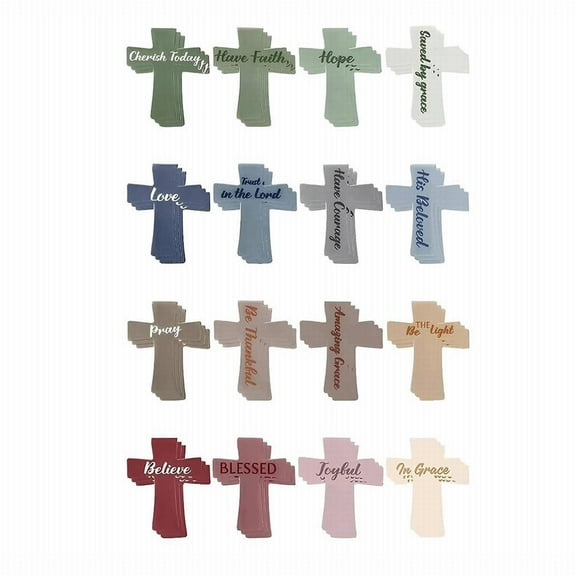 Bookmark Set, Red Magnetic Page Markers, 16-Pcs Inspirational Bookmark Set with Magnetic Page Clips, Elegant Verses for Reading Gift Giving, by Goohae