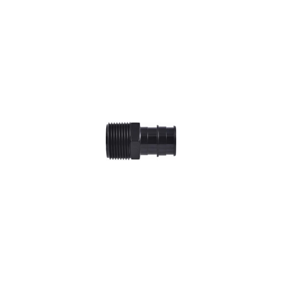 SharkBite 3/4 x 3/4 Inch Poly MNPT Expansion Adapter for PEX-A Pipe, Made in the USA, Pack of 5, Plastic Plumbing Fittings, Male Adapter for PEX-A Tubing, UA134A5
