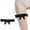 Black, variant on Elegant Bridal Garter for Women Handmade Wedding Accessories Classic Bow Design Stretchable Party Garter for